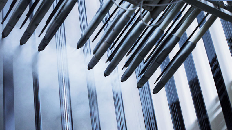 Electrostatic coating and Air coating(图1)